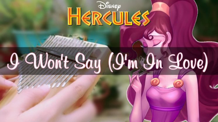 I Won’t Say (I’m In Love) Hercules By Susan Egan,Meg Kalimba Tabs