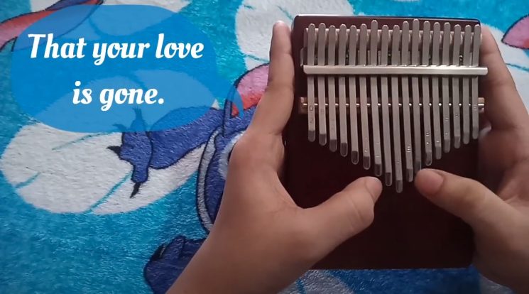 Love Is Gone By Dylan Mathew And Slander Kalimba Tabs