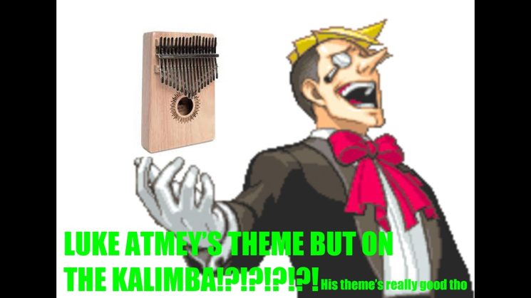 I Just Want Love (Luke Atmey’s Theme from Ace Attorney) By Noriyuki Iwadare Kalimba Tabs