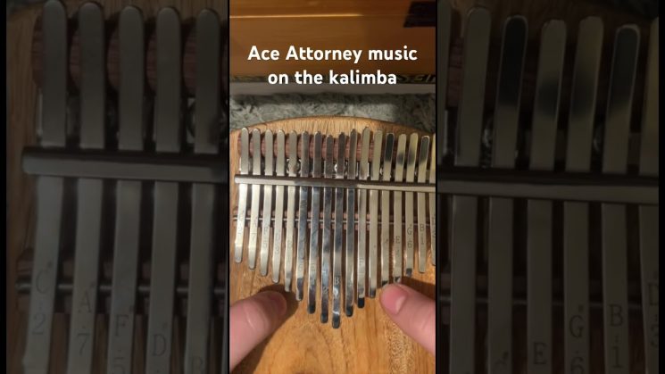 Testimony - Allegro 2001 Phoenix Wright Ace Attorney By Masakazu Sugimori Kalimba Tabs