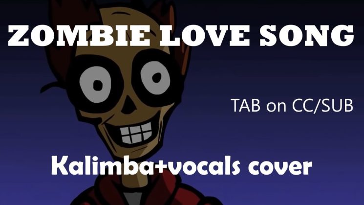 Your Favorite Martian – Zombie Love Song Kalimba Tabs